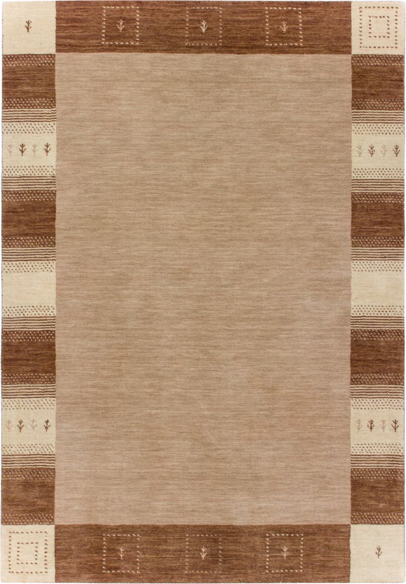 Handloom aus Indien Nonza Bordüre Bordüre 170 x 240 cm
