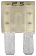 Restagraf 32 V 25 A Micro II-Flachstecksicherung - ATU