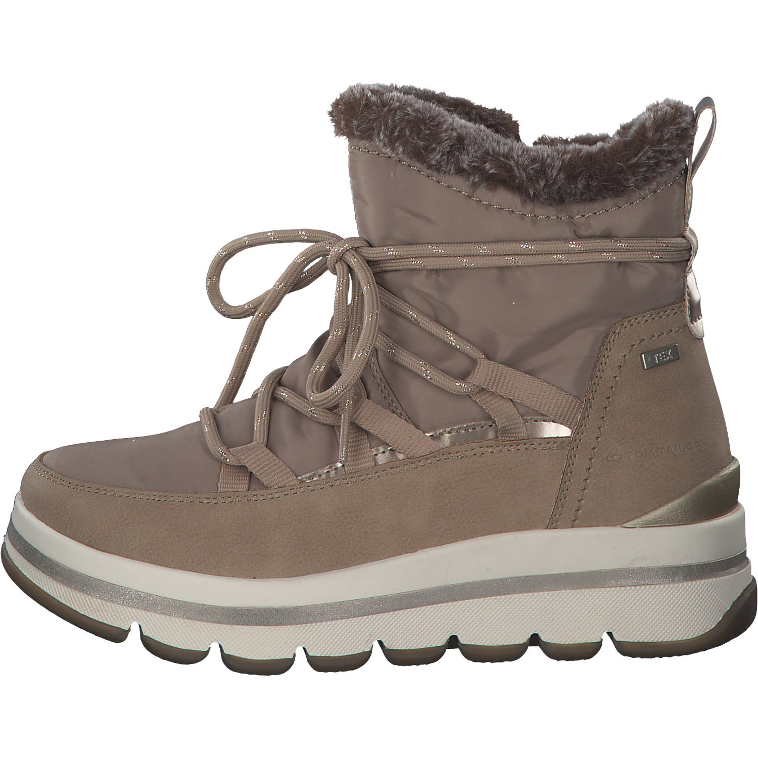 Tom Tailor 4290401, Stiefel, Damen, Beige