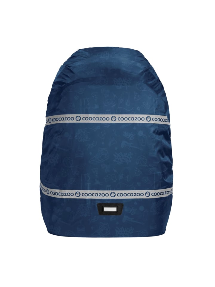 Coocazoo Regenhülle, reflektierend und wasserdicht in Blue günstig kaufen onesize