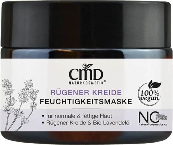 CMD Naturkosmetik Rügener Kreide Feuchtigkeitsmaske Gesichtsmaske