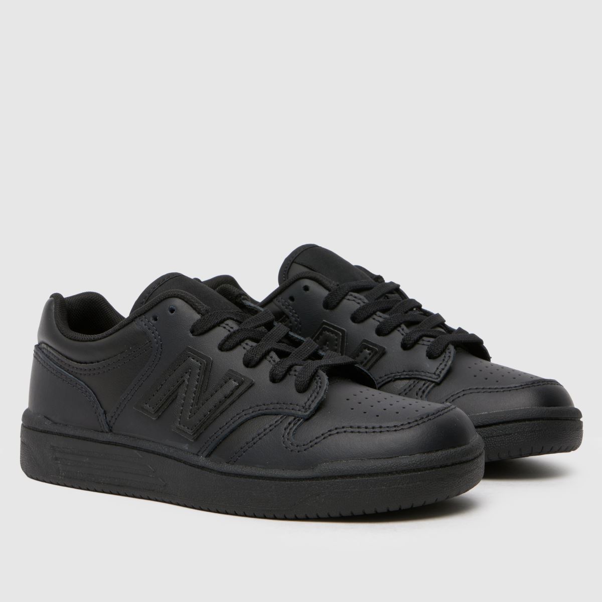 New Balance svarta 480 Junior-träningsskor