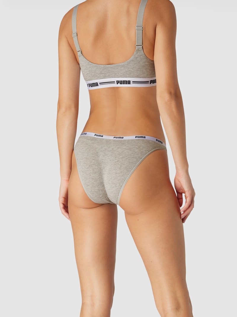 Slip im 2er-Pack in mittelgrau