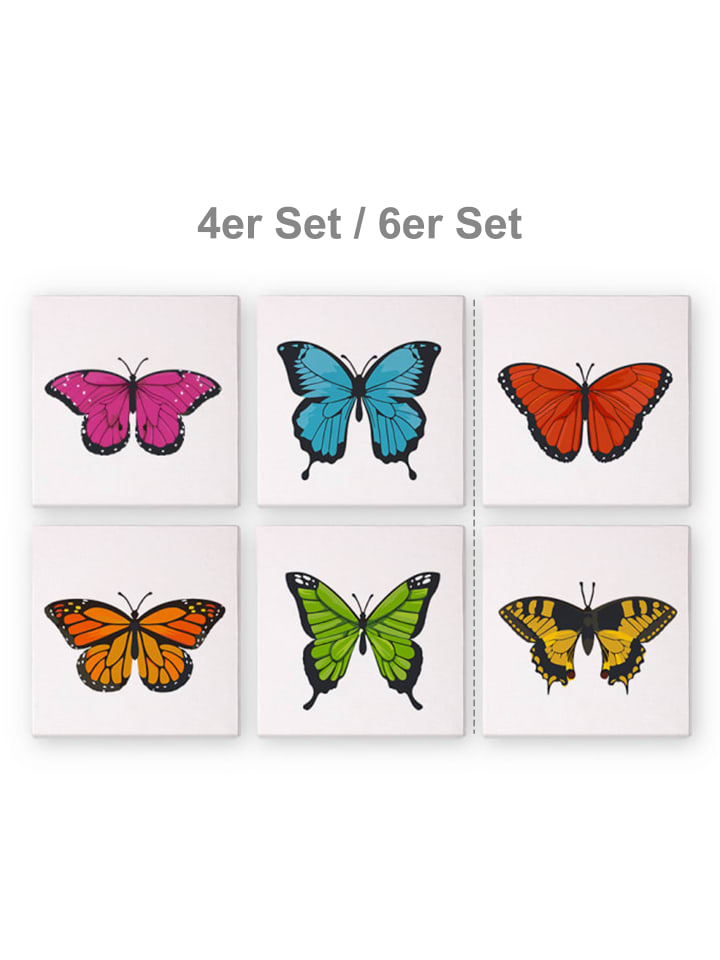 ARTNANAS Mini Malen nach Zahlen 4er/6er Set-