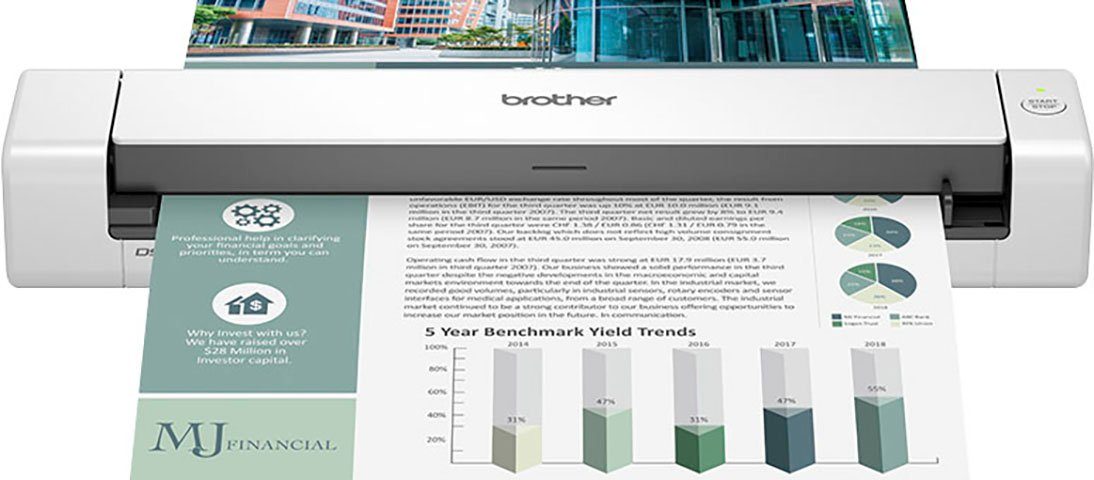 Brother DS-740D mobiler Scanner