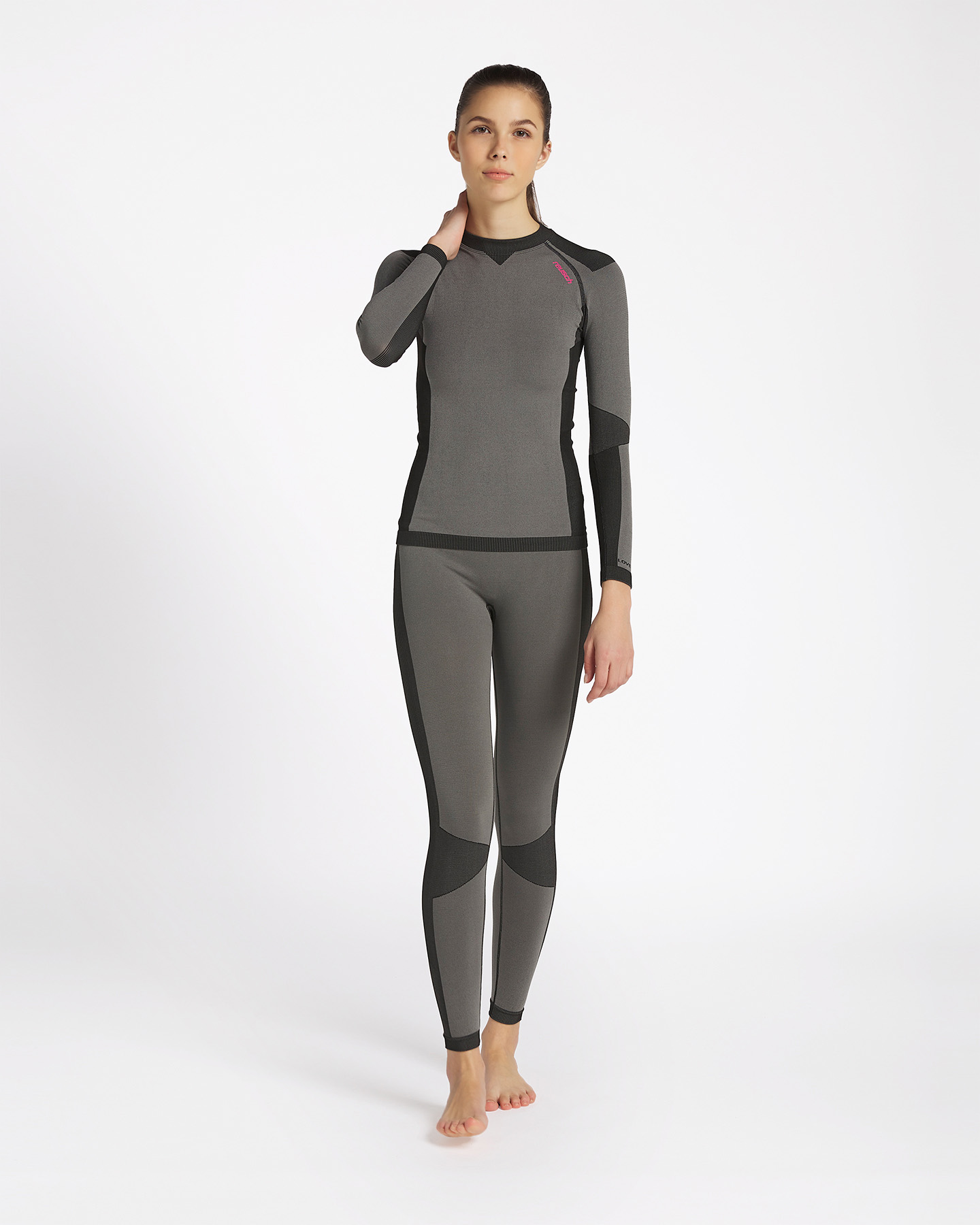 Koszulka techniczna Reusch Thermal Active W MA760-GREY