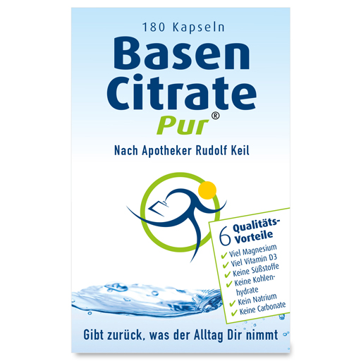 BASEN CITRATE Pur n.Apotheker Rudolf Keil Kapseln  180 St  Kapseln