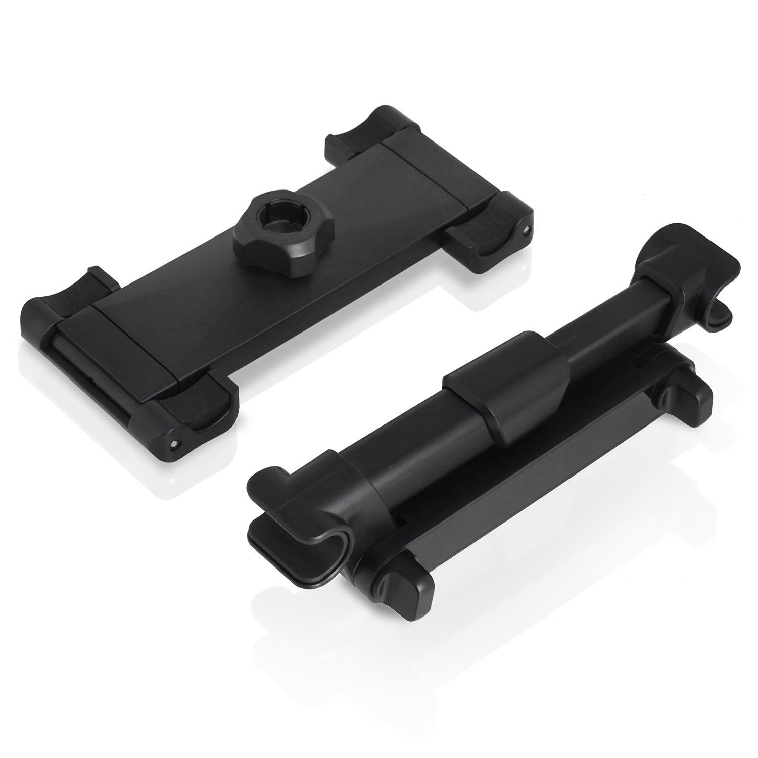 Wicked Chili Ausziehbare KFZ-Kopfstützen Halterung für iPad Tablet-Halterung, (bis 13 Zoll, 1er Set, 1-tlg., Universal Auto Tablet Halterung, vibrationsfrei, ausziebhar, stabil, r)