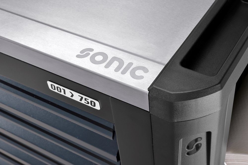 Sonic 743086 Szerszámoskocsi 20 éves NEXT S9 töltésű 430 darabos