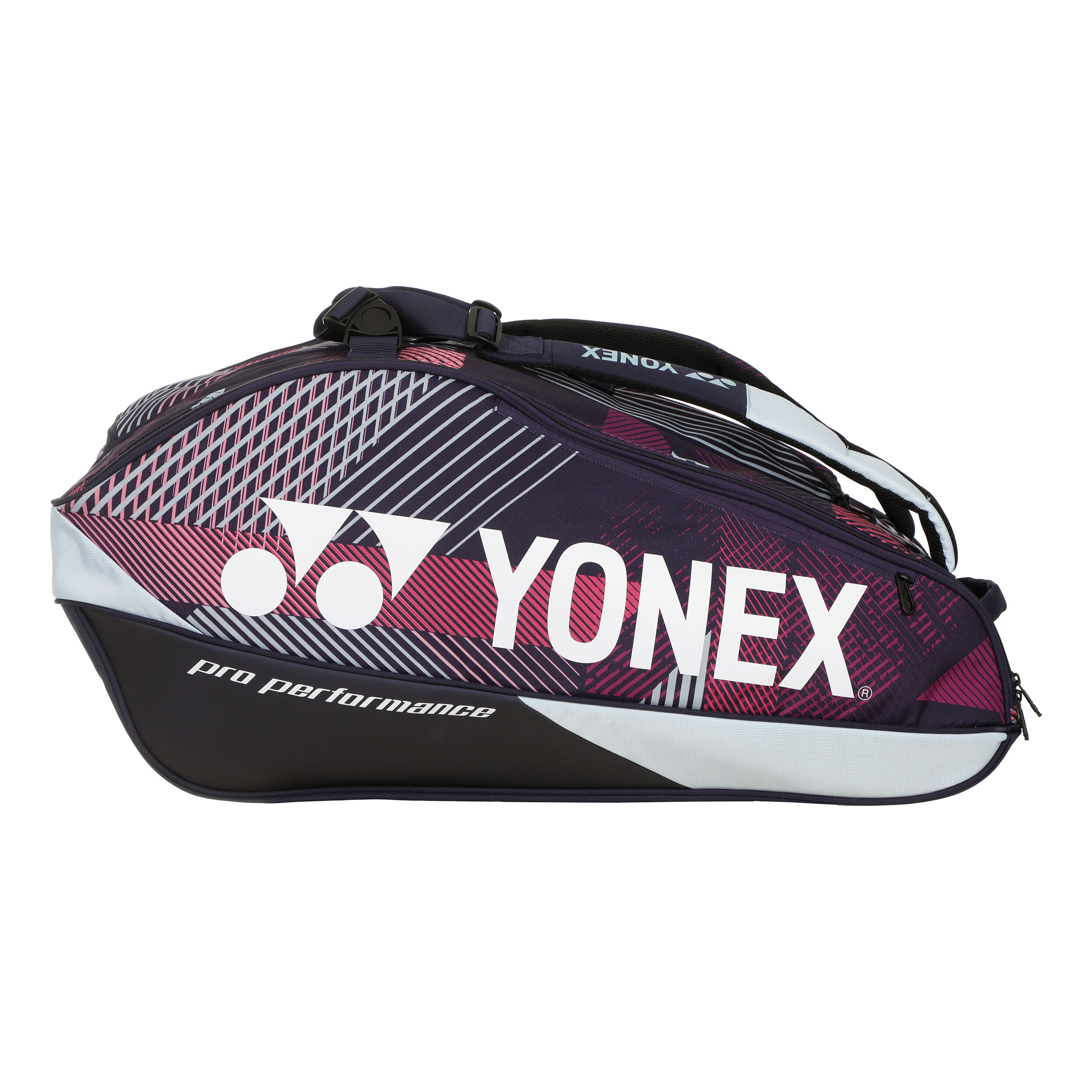 Pro Racquet Bag Schlägertasche 9er - Lila, Grau