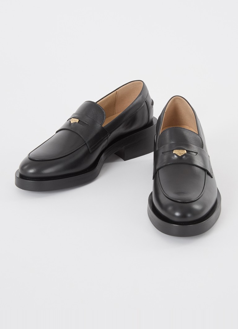 Mocasini din piele HUGO BOSS Iryna