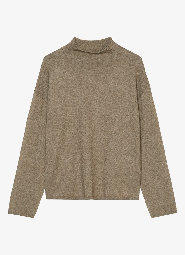 Marc O'Polo hienoneuleinen villapaita Razor Wool -sekoitteesta