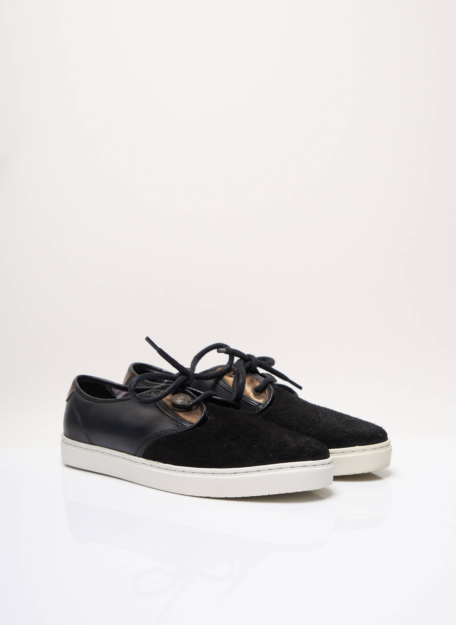 Fmr La Belle Tennis Ephemere Baskets Femme couleur noir