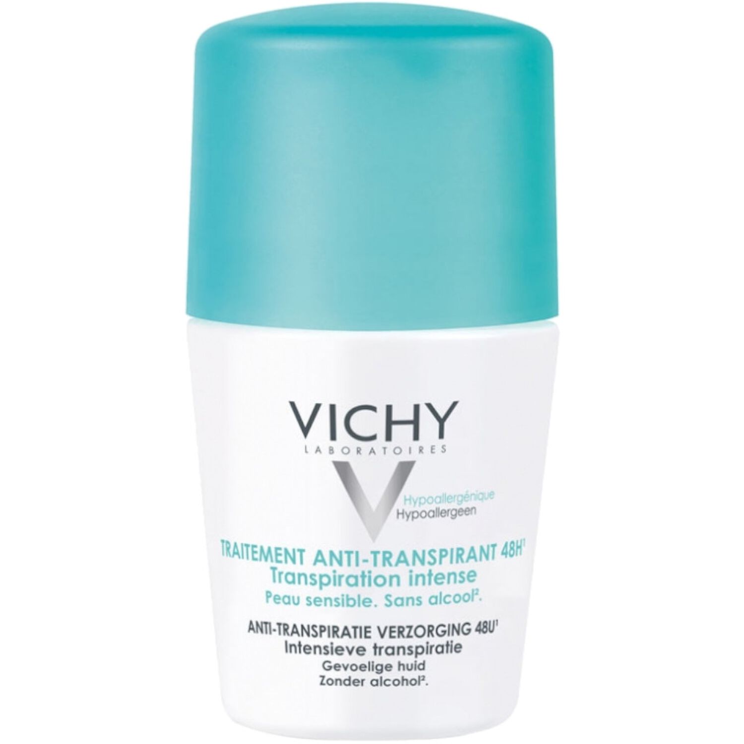 Vichy Déodorant 48h Roll-On Anti-Transpirant - Transpiration Intense 50 ml