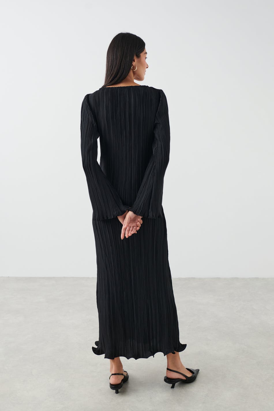 Pleated dress