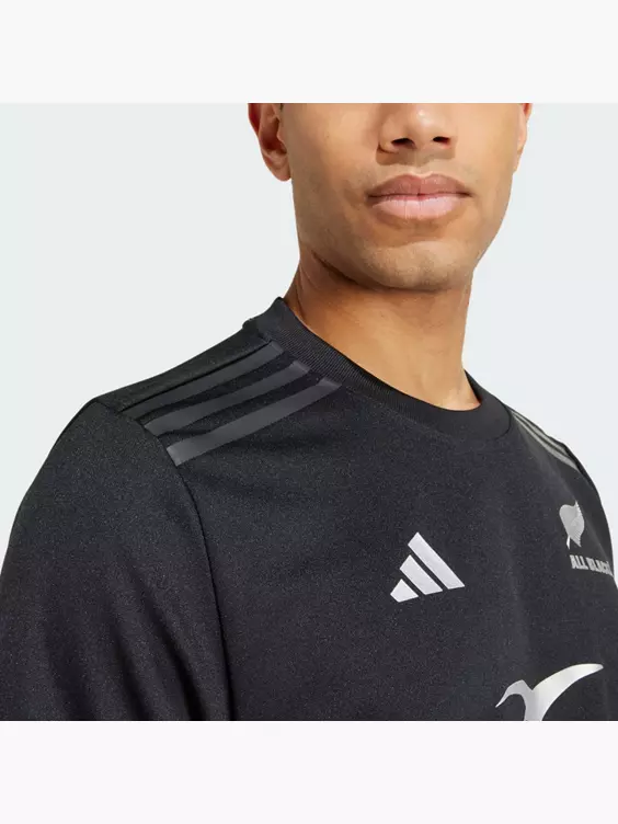 adidas All Blacks Rugby AEROREADY Short Sleeve Trikot