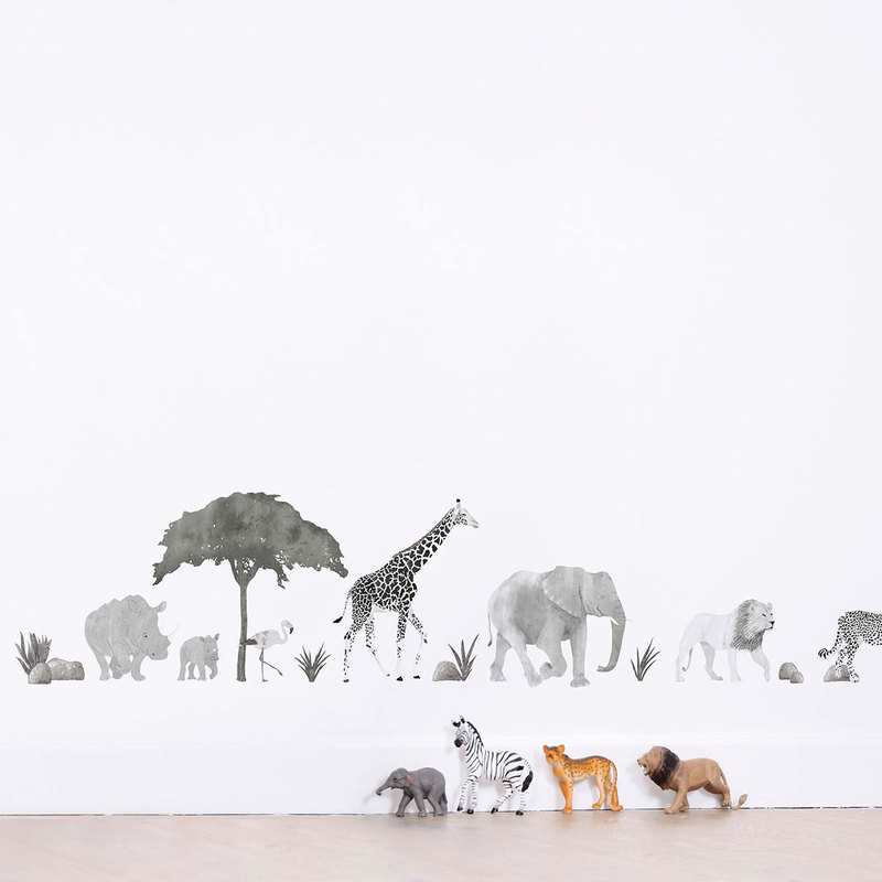 Stickers décoration Animaux sauvages Lilipinso and Co
