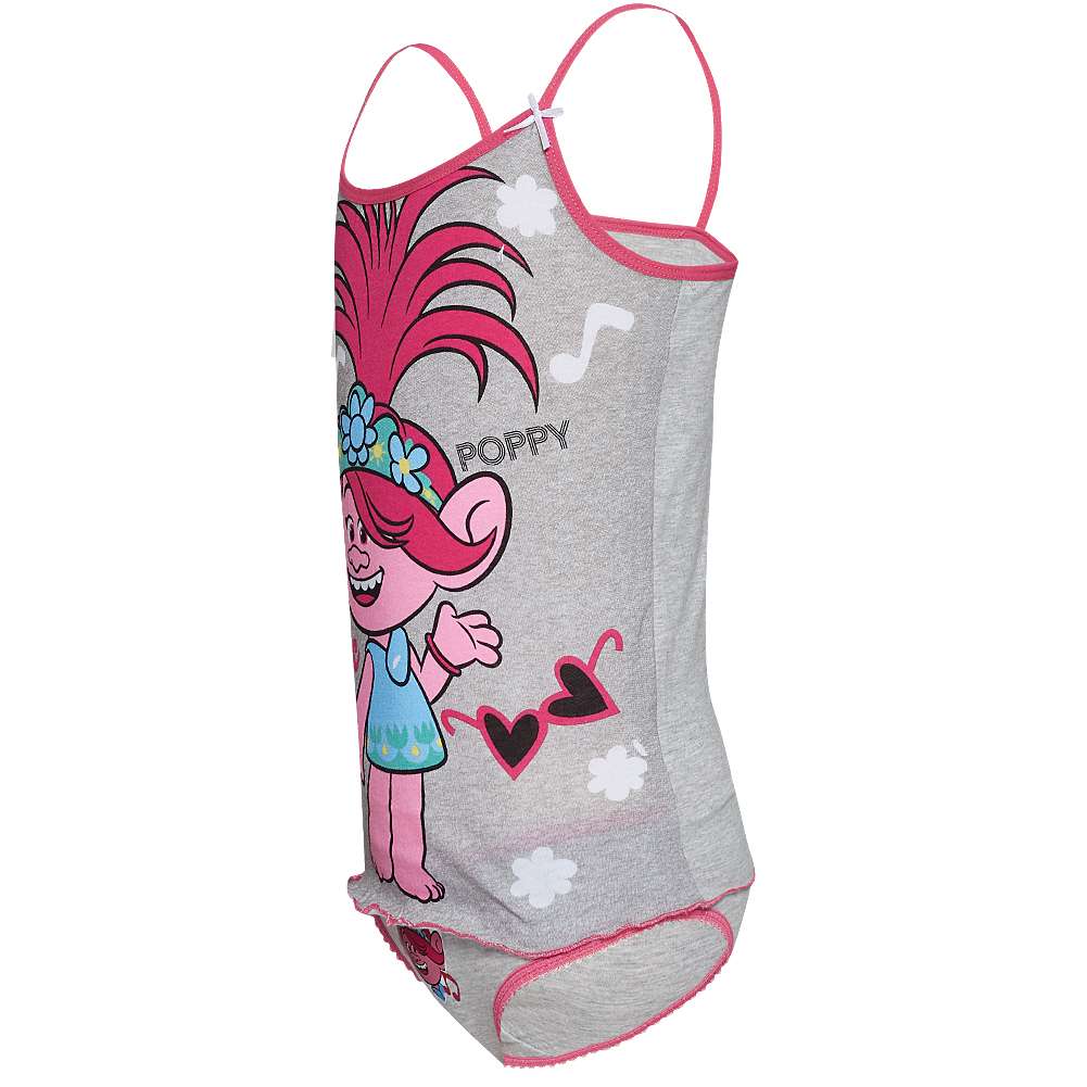 Trolls World Tour Poppy Mädchen Unterwäsche-Set ET3054-grey