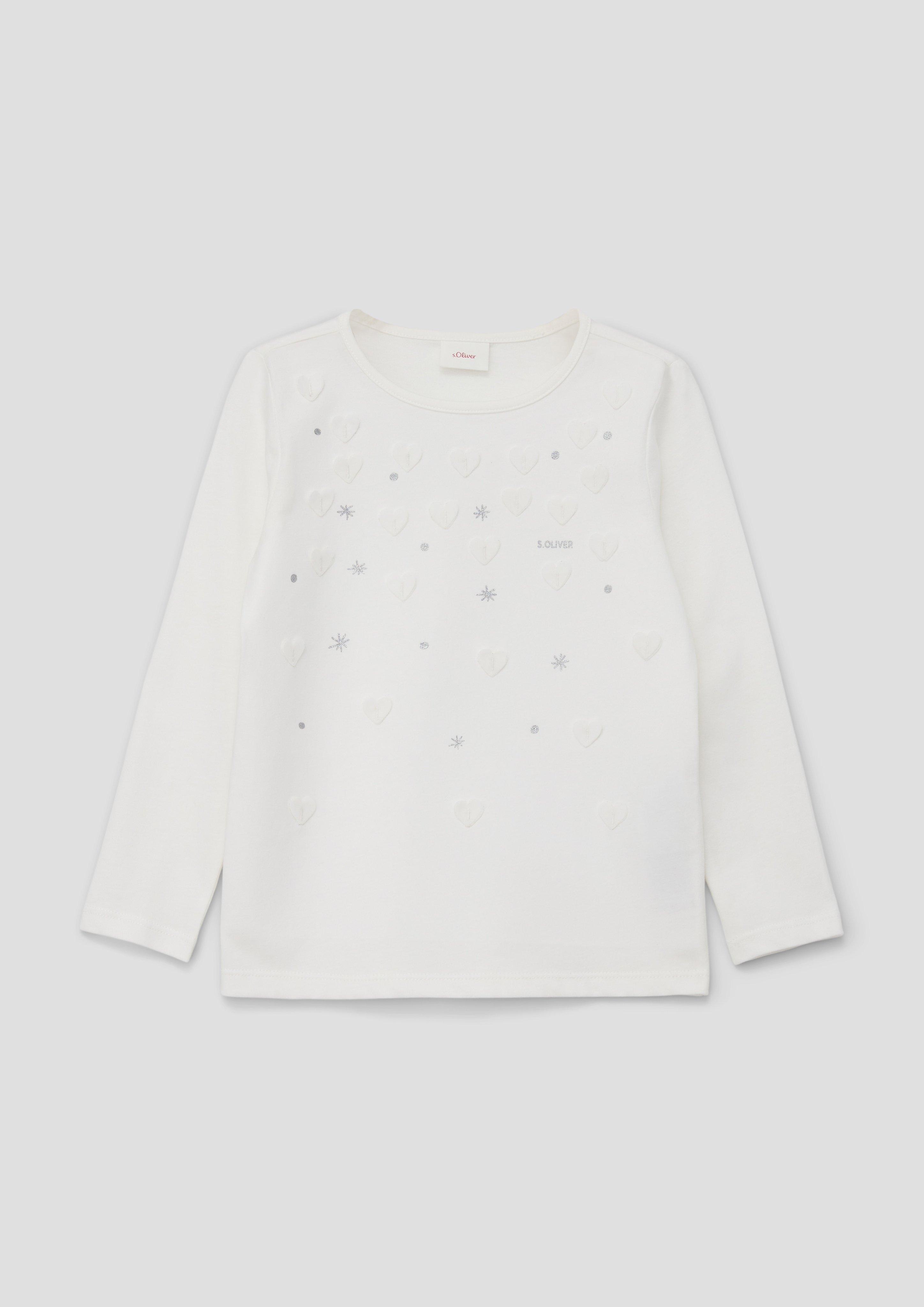 Longsleeve mit Applikation  2137354-0210