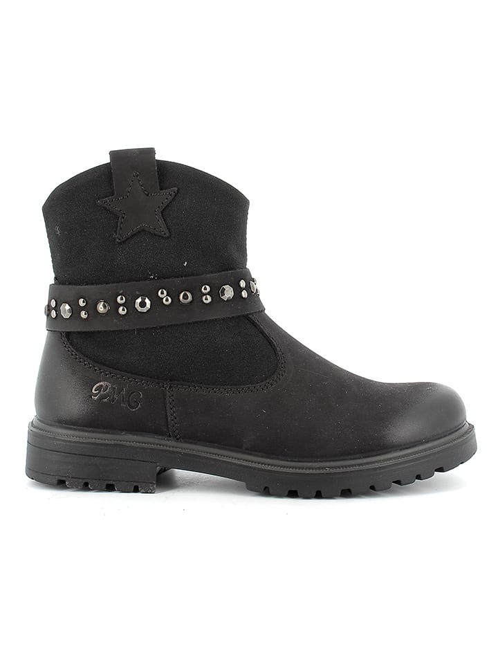 Primigi Leder-Boots in Schwarz günstig kaufen