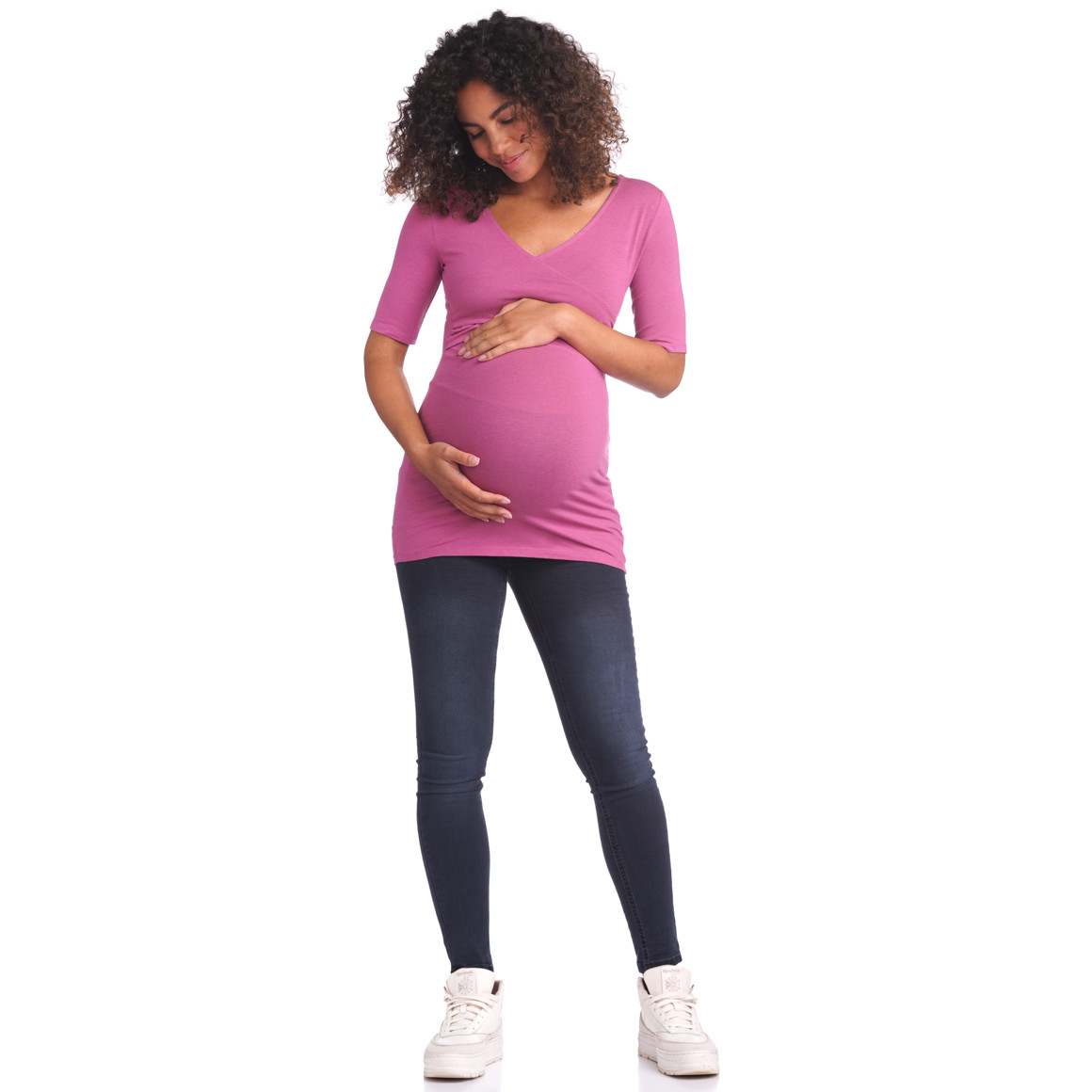Damen Umstands-T-Shirt mit Stillfunktion