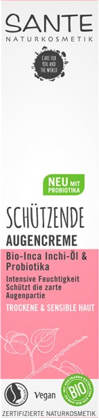 Sante Schützende Augencreme Bio-Inca Inchi-Öl & Probiotika Augencreme