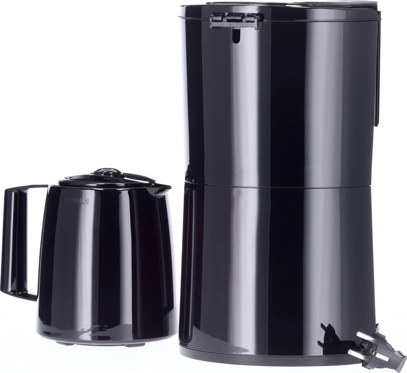 Severin Filterkaffeemaschine KA 9307, 1l Kaffeekanne, Papierfilter 1x4, mit 2 Thermokannen