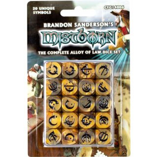 Mistborn Dice: The Complete Alloy of Law Set (20)