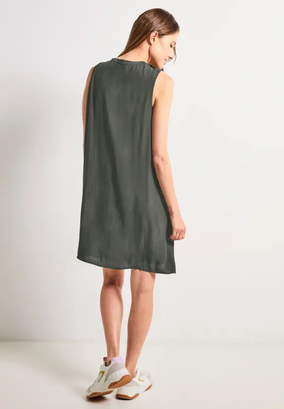 CECIL Crepekleid in Unifarbe