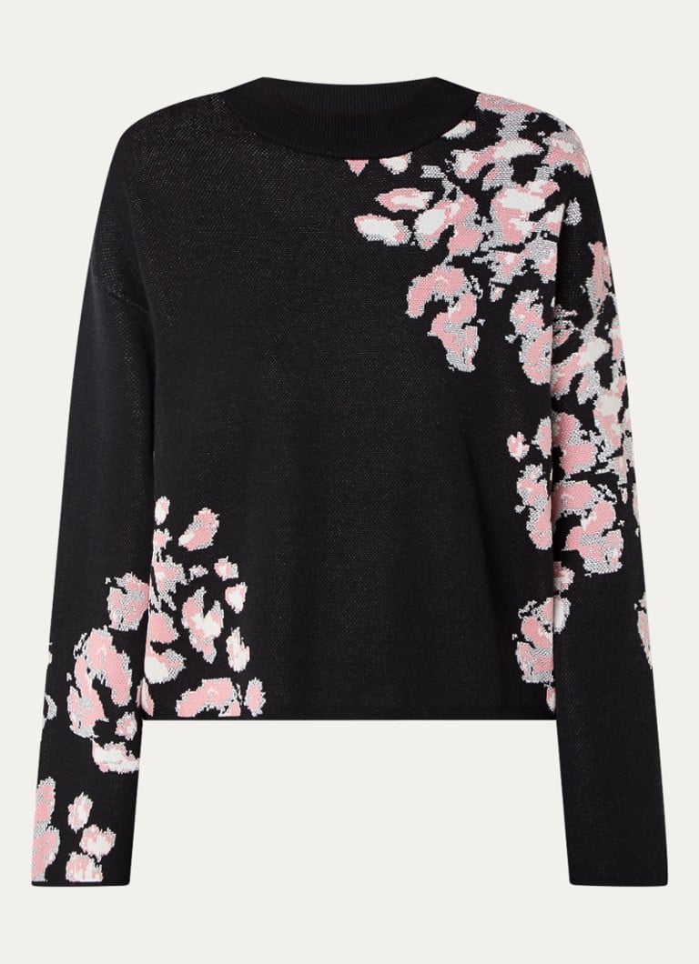 Taifun  Fijngebreide pullover met lurex