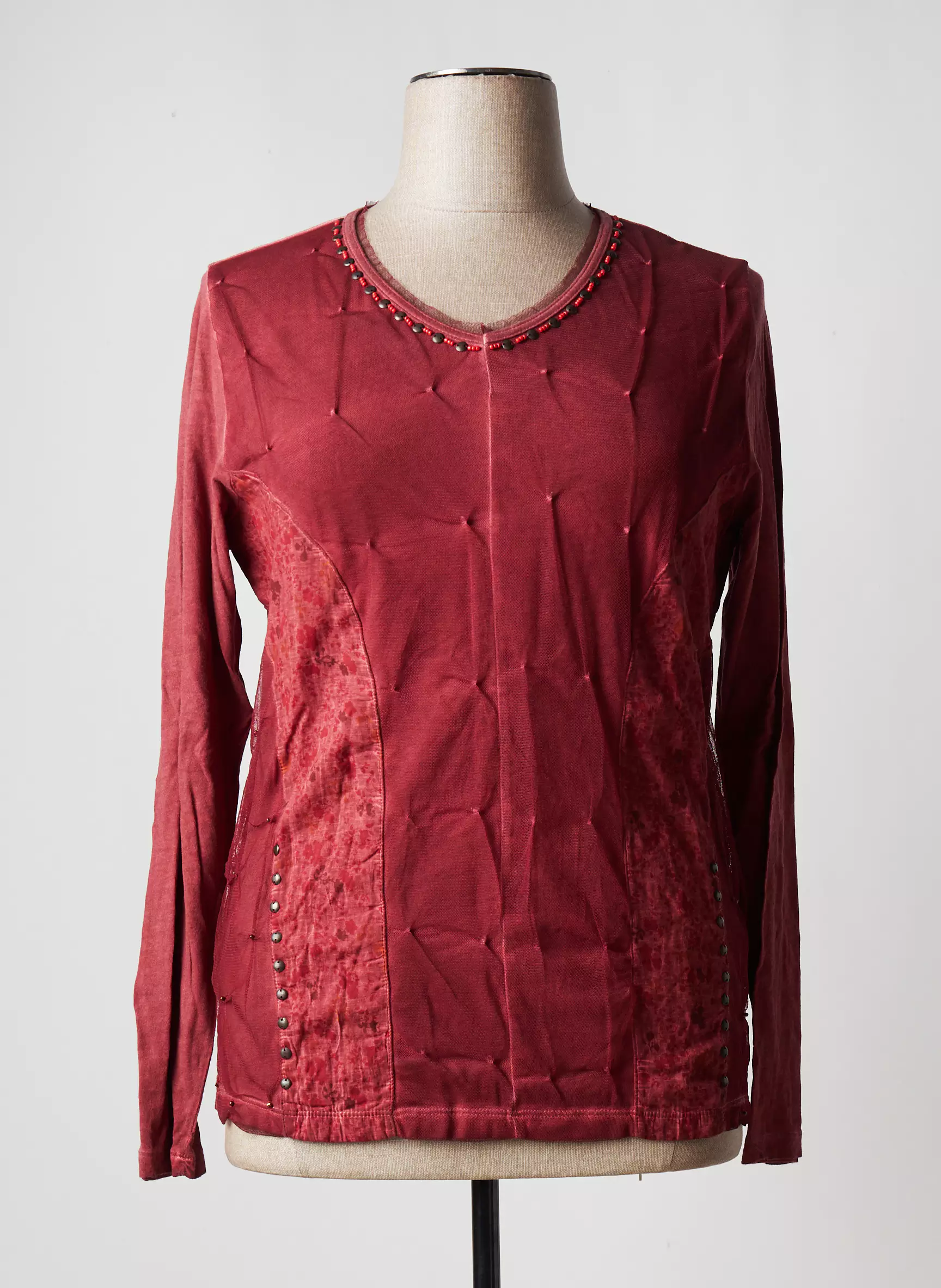 Fred Sabatier Tops Femme couleur rouge