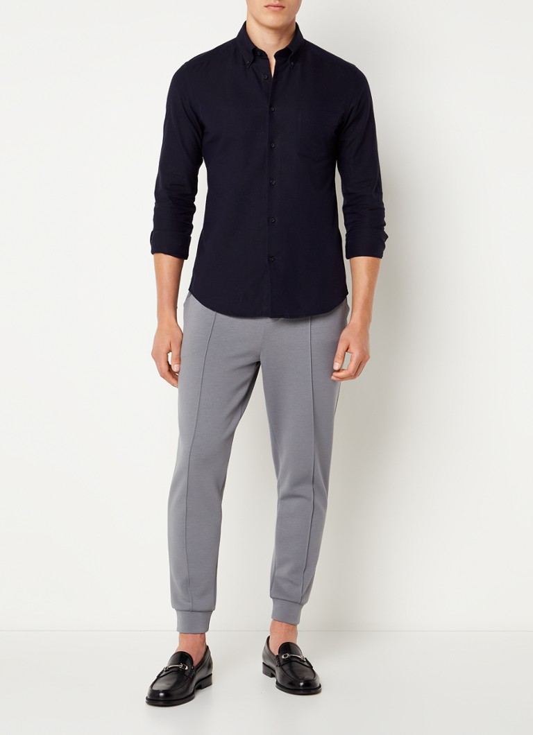 Cămașă Reiss Greenwich slim-fit cu buzunar la piept