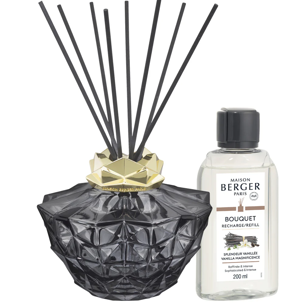 Bouquet Parfumé Bouquet Box KALI Noir - Splendeur Vanillée - Parfyme Diffuser