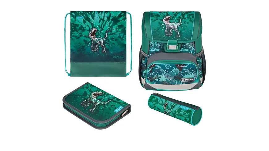 herlitz Schulranzen Loop Plus Green Rex