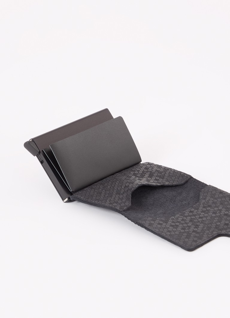 Suport de card din piele Secrid hexagonal