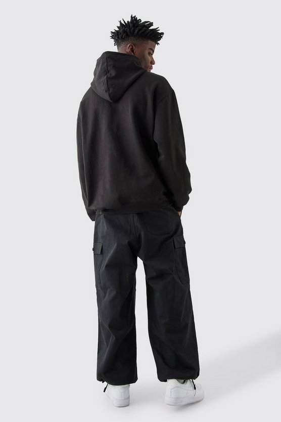 Oversize Hoodie mit Homme Angel Print