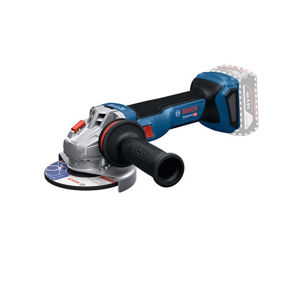 Bosch Blue 0615A500AJ akumulatora instrumentu komplekts 3 instrumentu komplekts 18V GSR 18V-65, GBH 18V-26, GWS 18V-11 1x 5.0Ah akumulators un 1x EXBA 18V 5.5Ah akumulators un lādētājs GAL 12V/18V-80 instrumentu somā