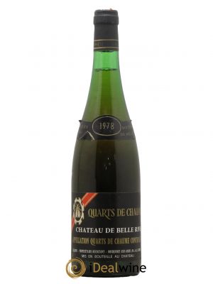 Quarts de Chaume Château de Bellerive 1978 - Lot de 1 Bouteille