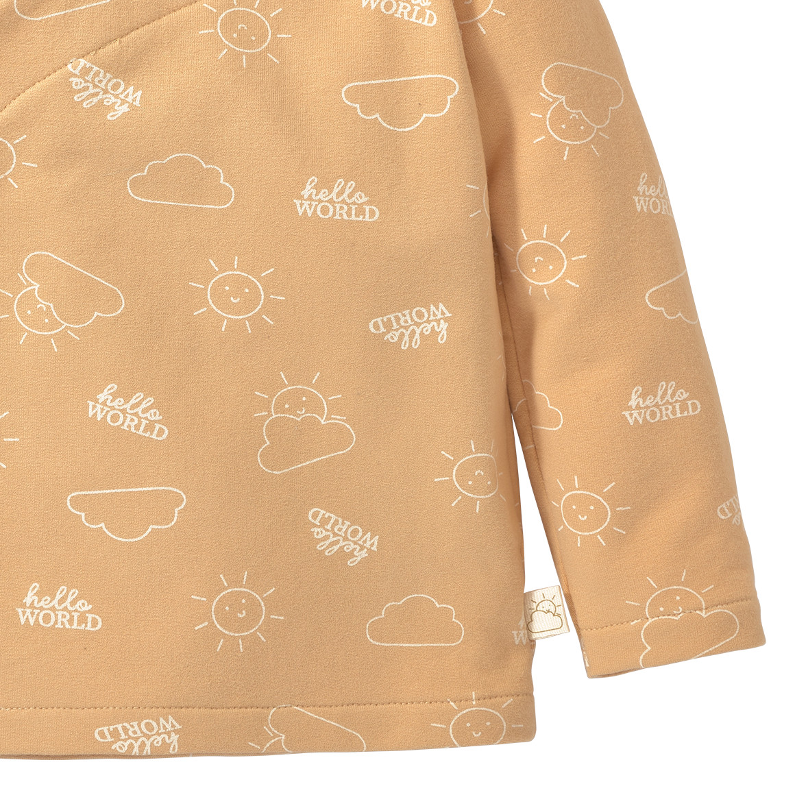 Newborn Wickeljacke aus Bio-Baumwolle