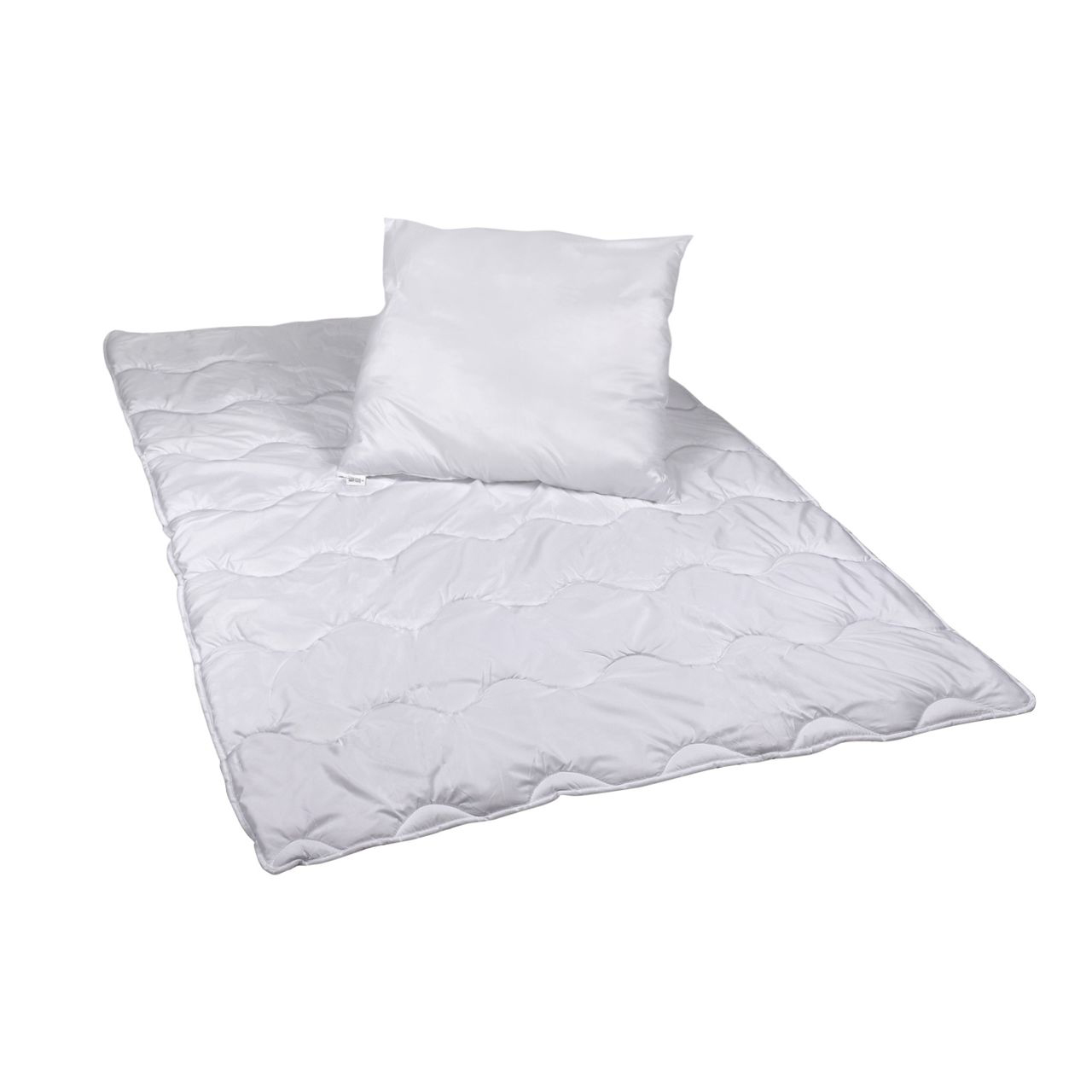 Sonstige Premium Steppbettdecken Set mit Kopfkissen 155 x 200cm