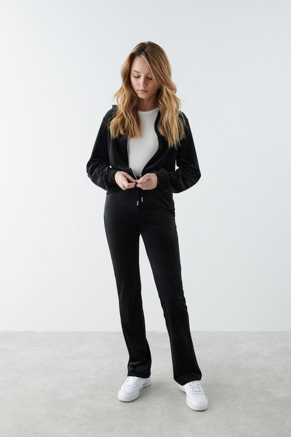 Y velour pants