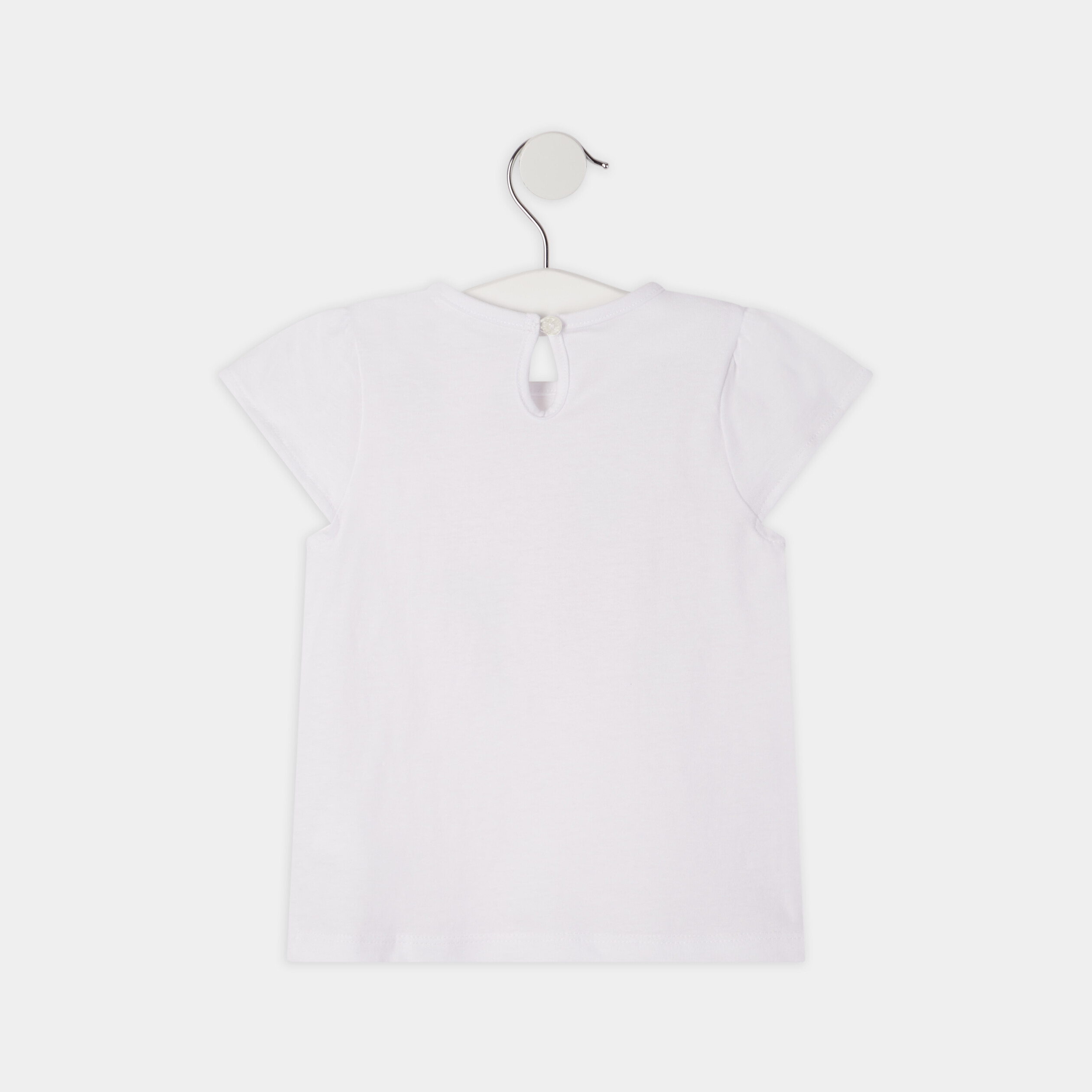 Ensemble t-shirt et short bleu bébé fille | La Halle