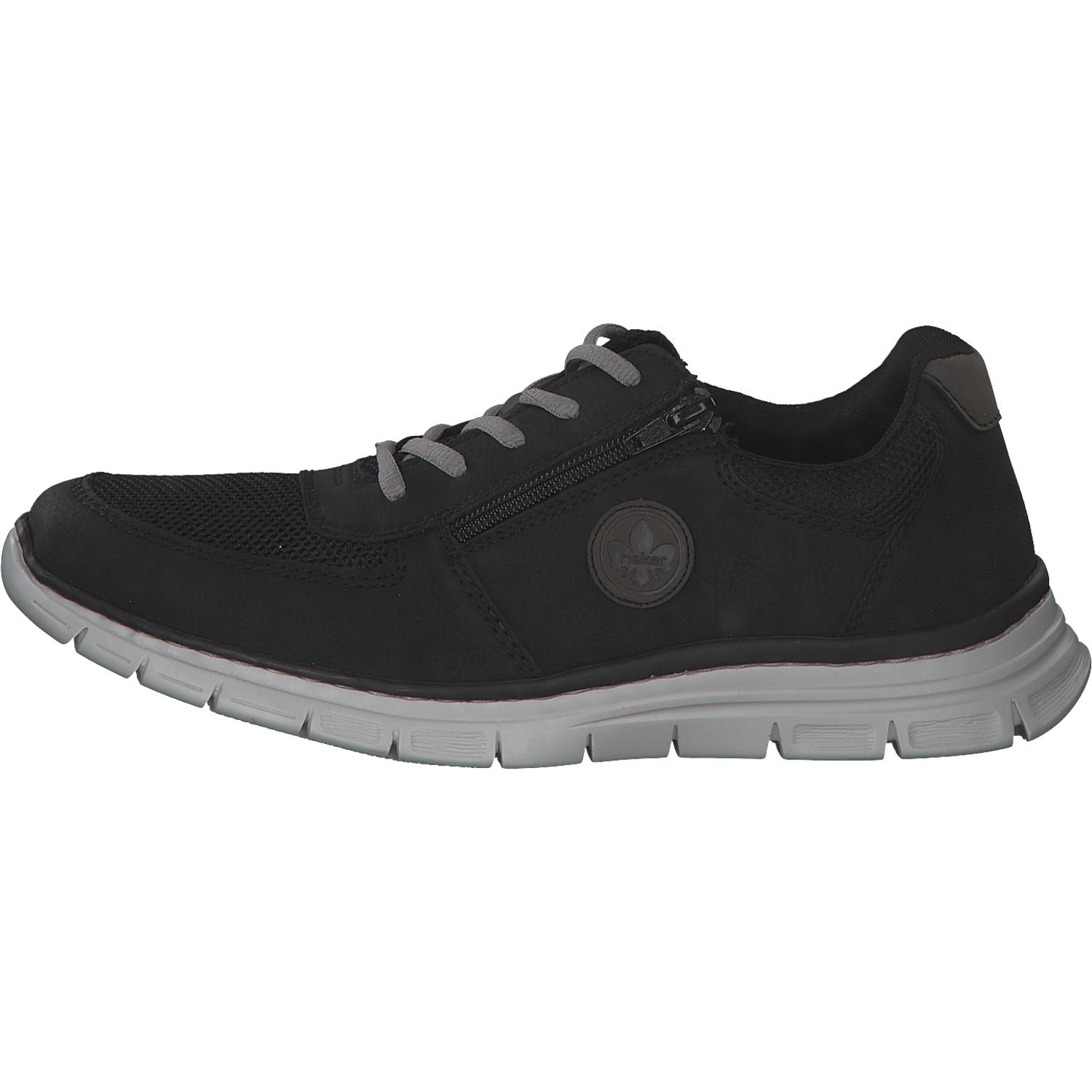 Rieker B4842, Schnürschuhe, Herren, Schwarz