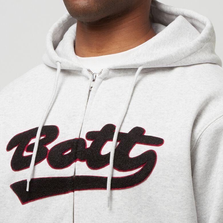 BoTT Script Logo Zip Hoodie ash