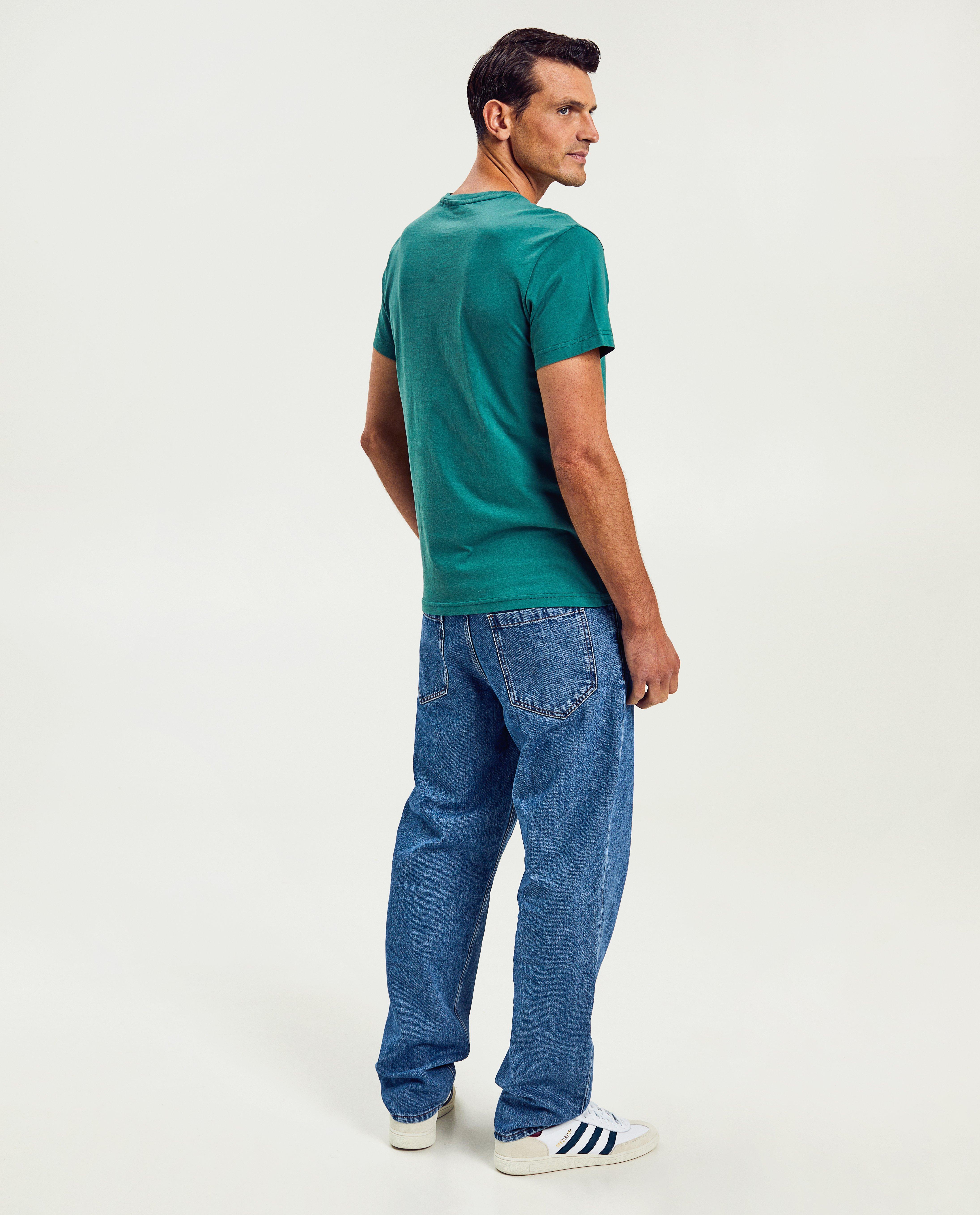 G-star khaki mintás póló