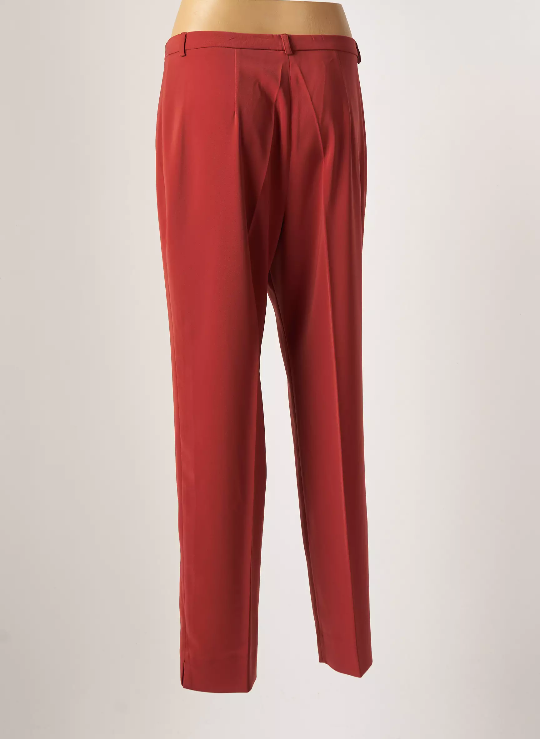 Modissimo Pantalons Droits Femme couleur orange