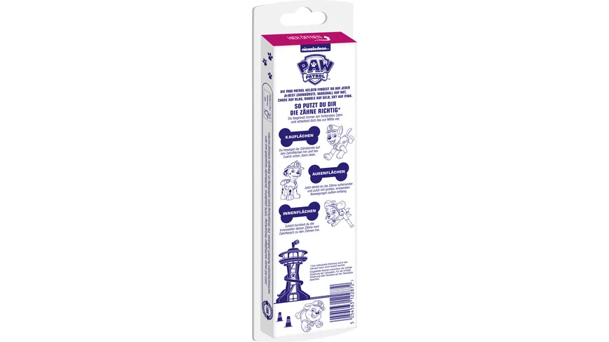 Dr.BEST KIDS Milchzahn Paw Patrol Zahnbürste weich 2+1