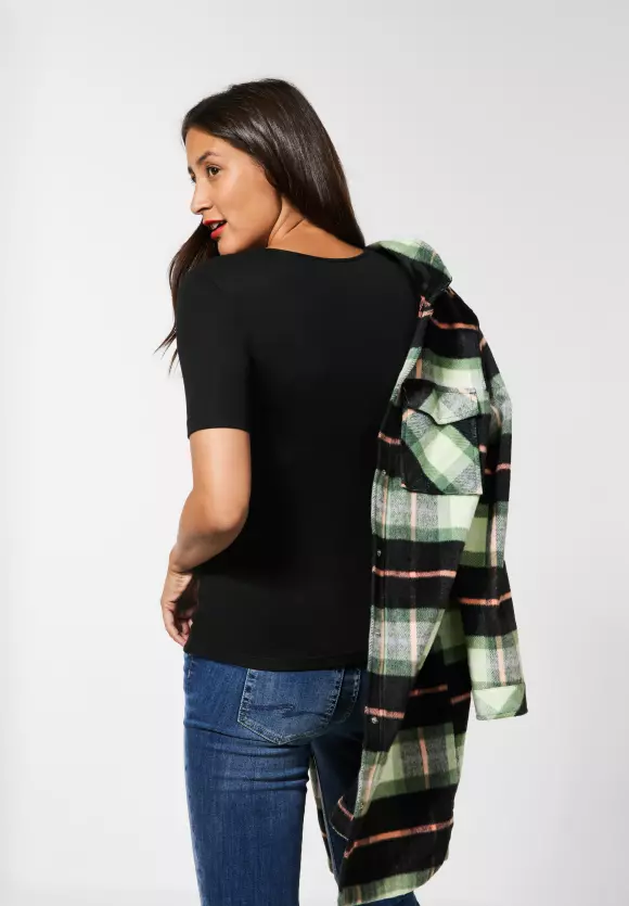 Street One T-Shirt in Unifarbe
