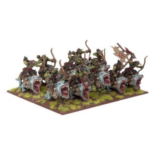 Goblin Fleabag Rider Sniffs Regiment (10 Figures)