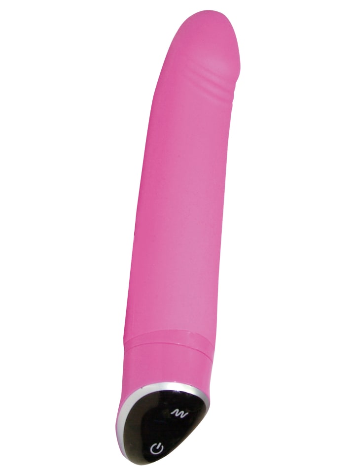 Sweet Smile Vibrator Happy in pink günstig kaufen 22 cm